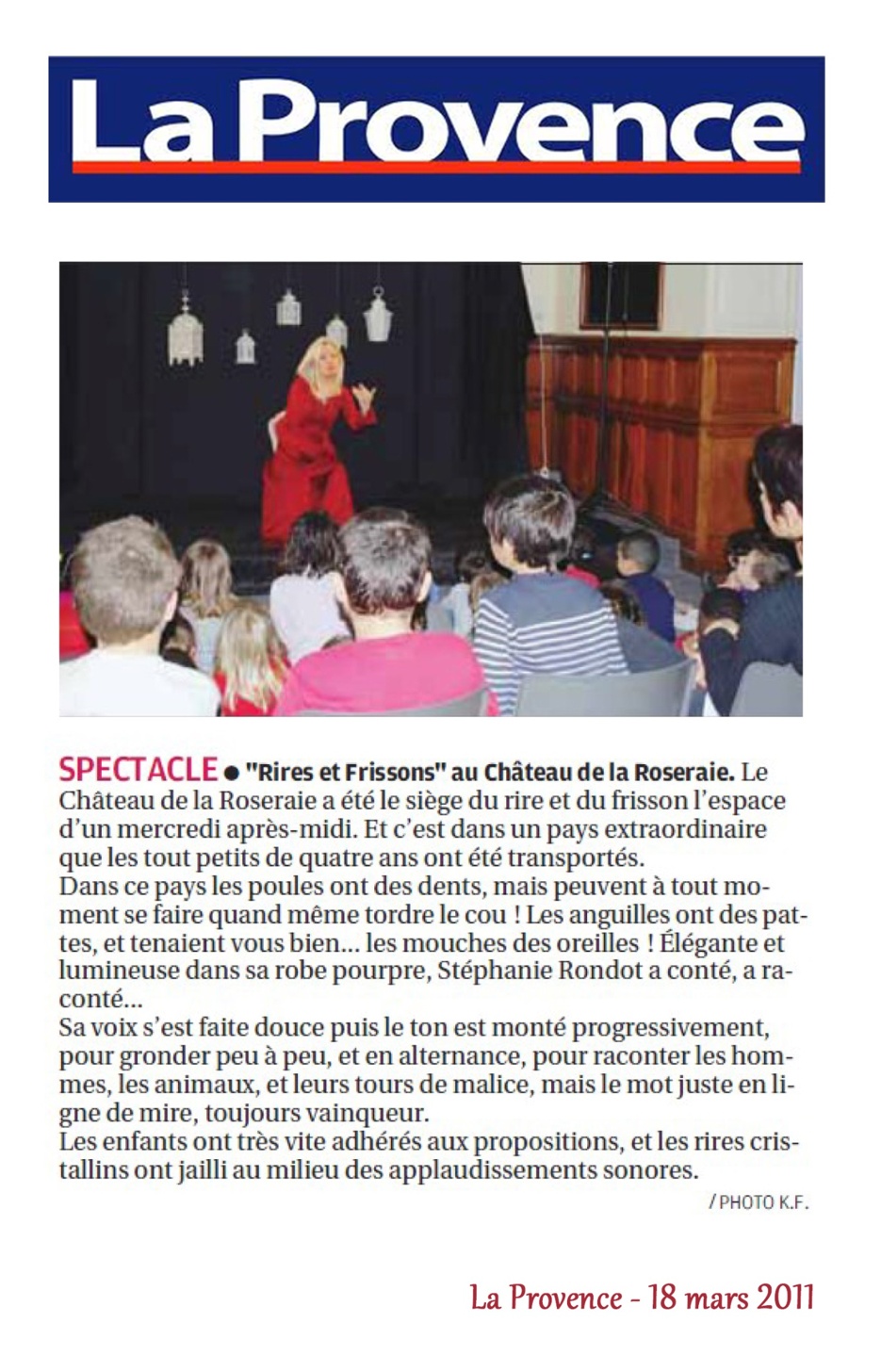 Rires et Frissons